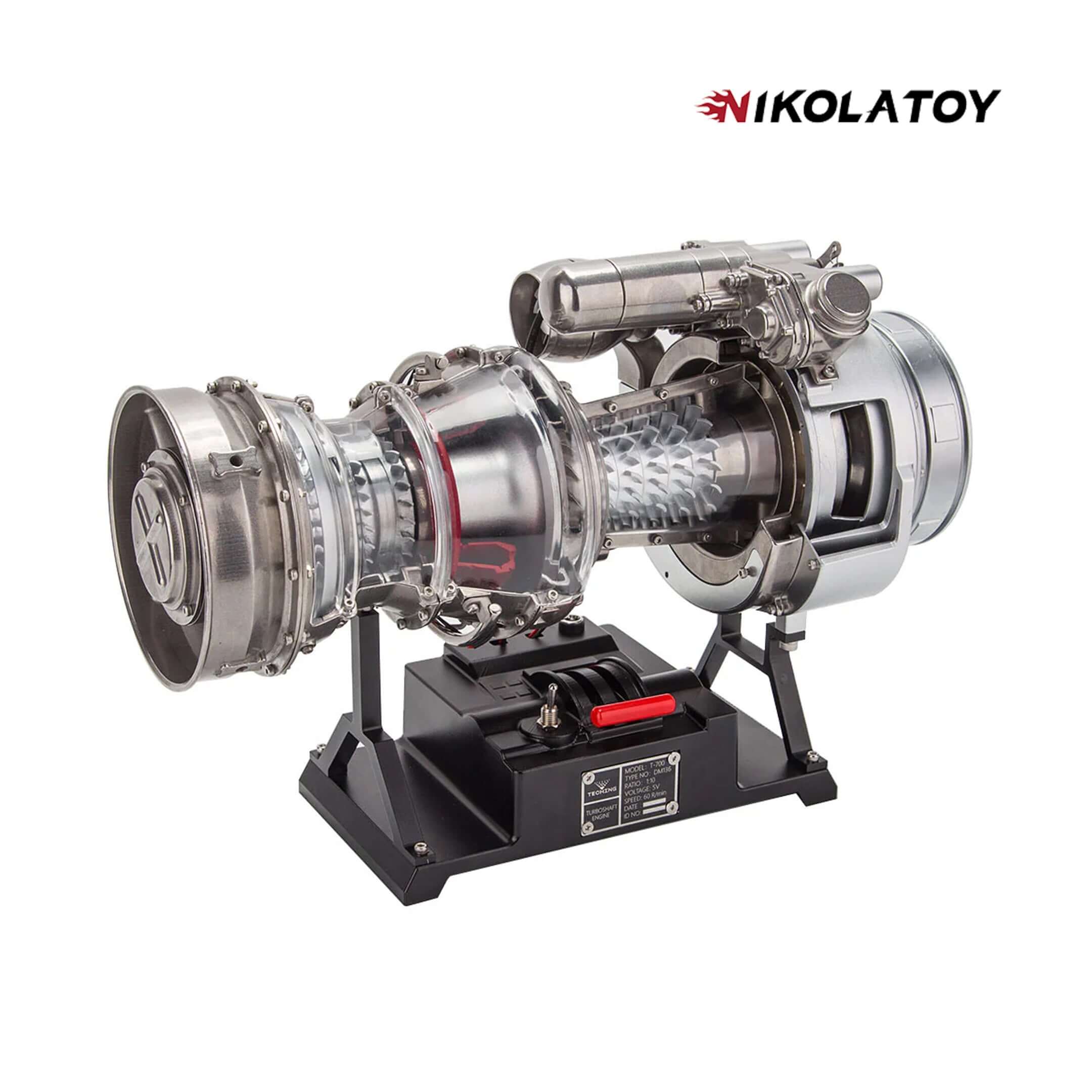 TECHING T700 DIY Turboshaft Engine Model Diy Kit